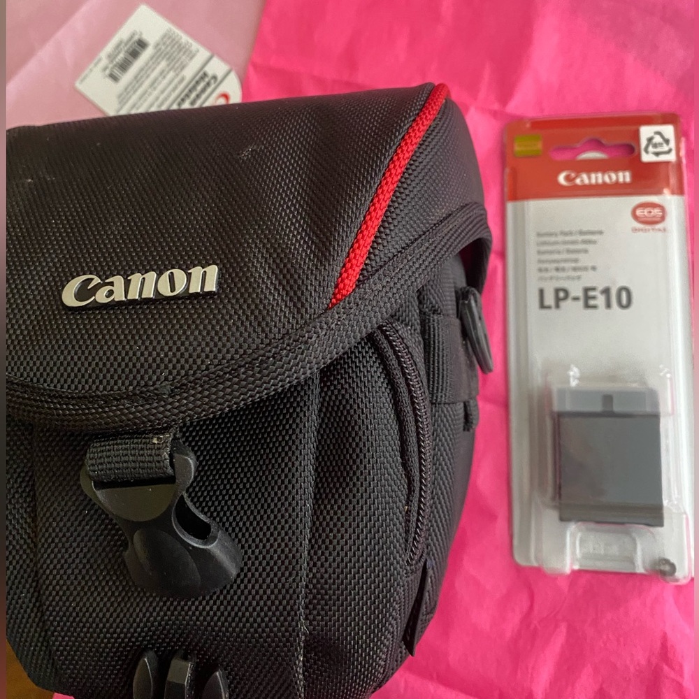 Canon Camera Bag & Battery Kit